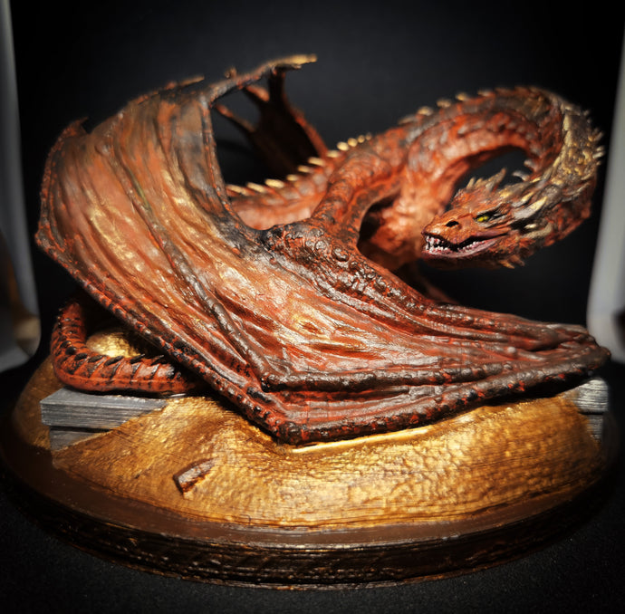 Seigneur des anneaux, Lord of the ring, Balrog, figurine seigneur des anneaux, figurine Balrog, Smaug, Sauron, Badass, Anneaux du pouvoir, Gandalf, Frodon, Mines de la Moria, Daëlys Art, Le Hobbit