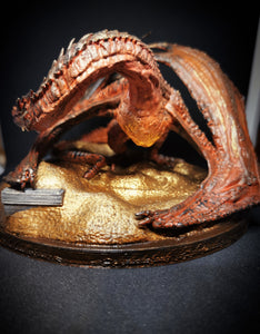 Seigneur des anneaux, Lord of the ring, Balrog, figurine seigneur des anneaux, figurine Balrog, Smaug, Sauron, Badass, Anneaux du pouvoir, Gandalf, Frodon, Mines de la Moria, Daëlys Art, Le Hobbit