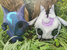 Load image into Gallery viewer, League of Legends, Kindred, Masque de Kindred, Kindred Mask, Jeu vidéo, Video games, daëlys art
