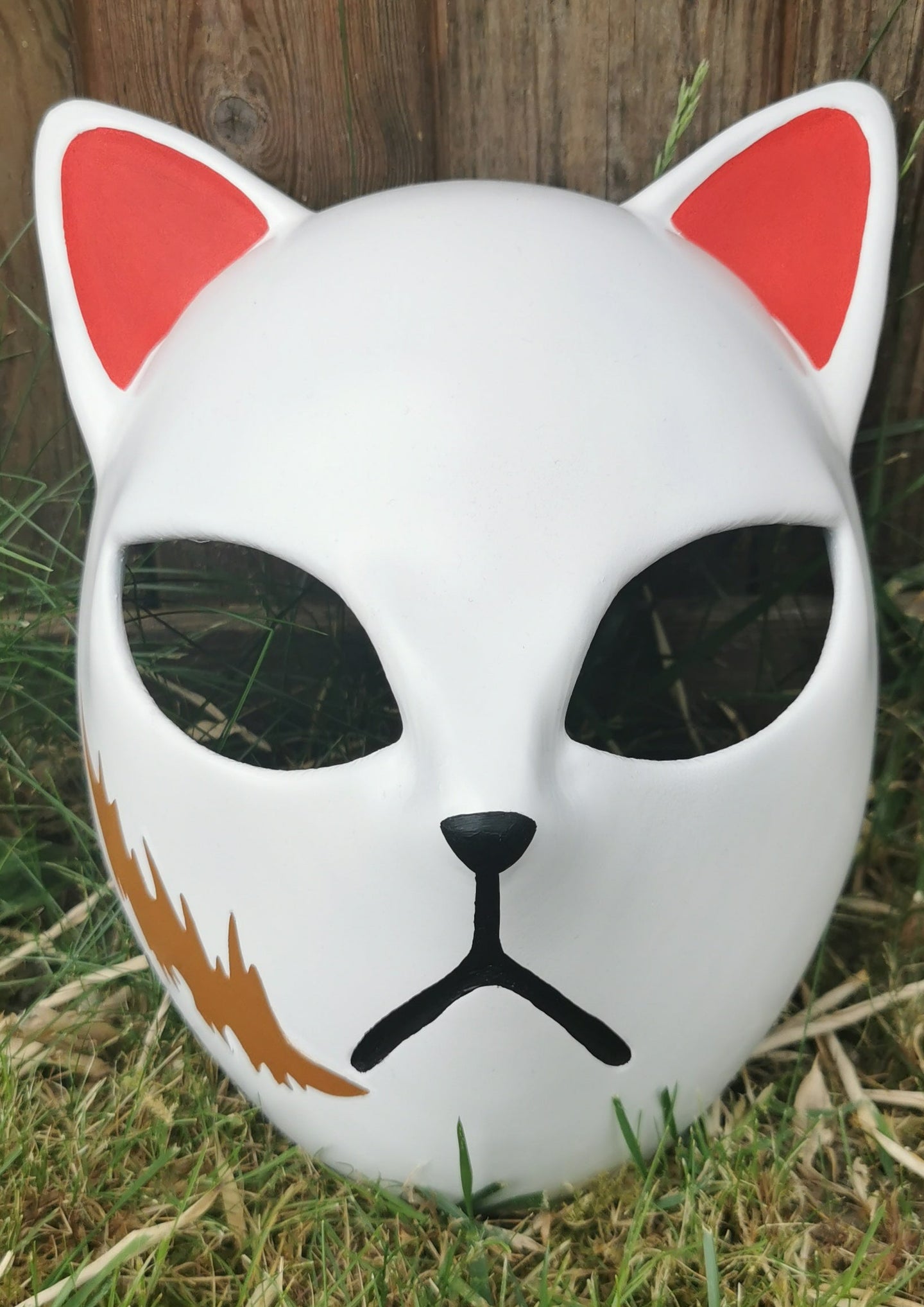 Zenitsu, Tanjiro, Nezuko, Demon slayer, demon slayer mask, demon slayer cosplay, Sabito mask demon slayer, anime, manga, Daëlys Art