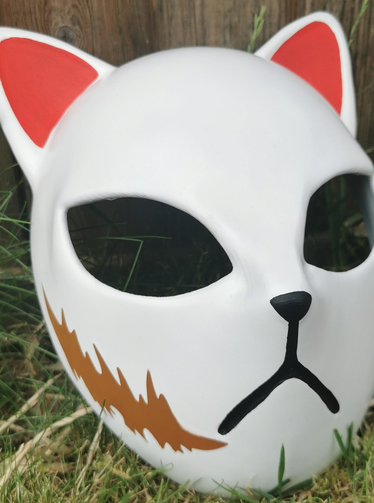 Buy Sabito Fox Mask - Demon Slayer Cosplay Mask 