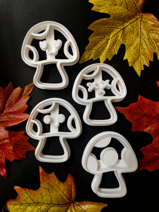 mushroom cookie cutter, emporte-pièce champignon, automne, fall, cotagecore, Daëlys Art