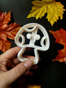 mushroom cookie cutter, emporte-pièce champignon, automne, fall, cotagecore, Daëlys Art