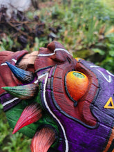 Charger l&#39;image dans la galerie, Masque majora, Majora&#39;s mask, Hannya mask, masque Hannya, masque Oni, Tête Oni, décoration japonaise, Zelda, Ocarina of time, Hannya Majora, Démon, Zelda breath of the wild, Nintendo, Daëlys Art, rétrogaming
