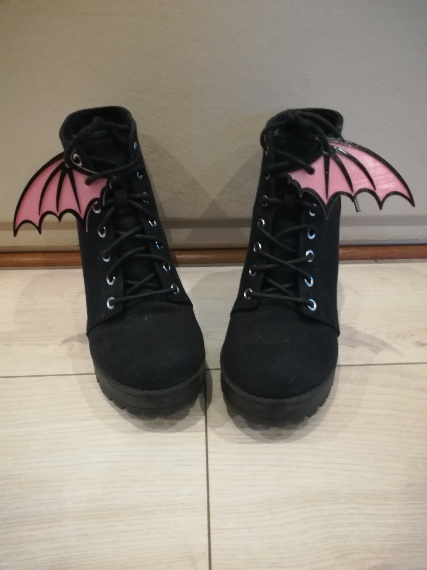 Ailes chauve-souris pour chaussures - gothique - chauve-souris  - Ailes - Mignon - Kawaii - Rollerskate - impression 3D, Daëlys Art