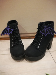 Ailes chauve-souris pour chaussures - gothique - chauve-souris - Ailes - Mignon - Kawaii - Rollerskate - impression 3D, Daëlys Art