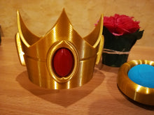 Charger l&#39;image dans la galerie, Daëlys Art-  et broche de Princesse Peach - Couronne - Broche - Impression 3D - Cosplay - Déguisement - Mario
