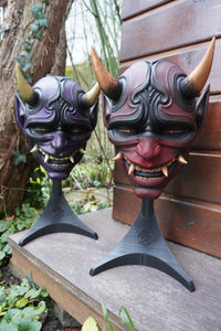 Tête murale Oni