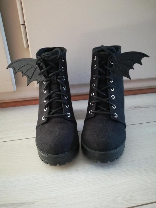 Ailes chauve-souris pour chaussures - gothique - chauve-souris - Ailes - Mignon - Kawaii - Rollerskate - impression 3D, Daëlys Art