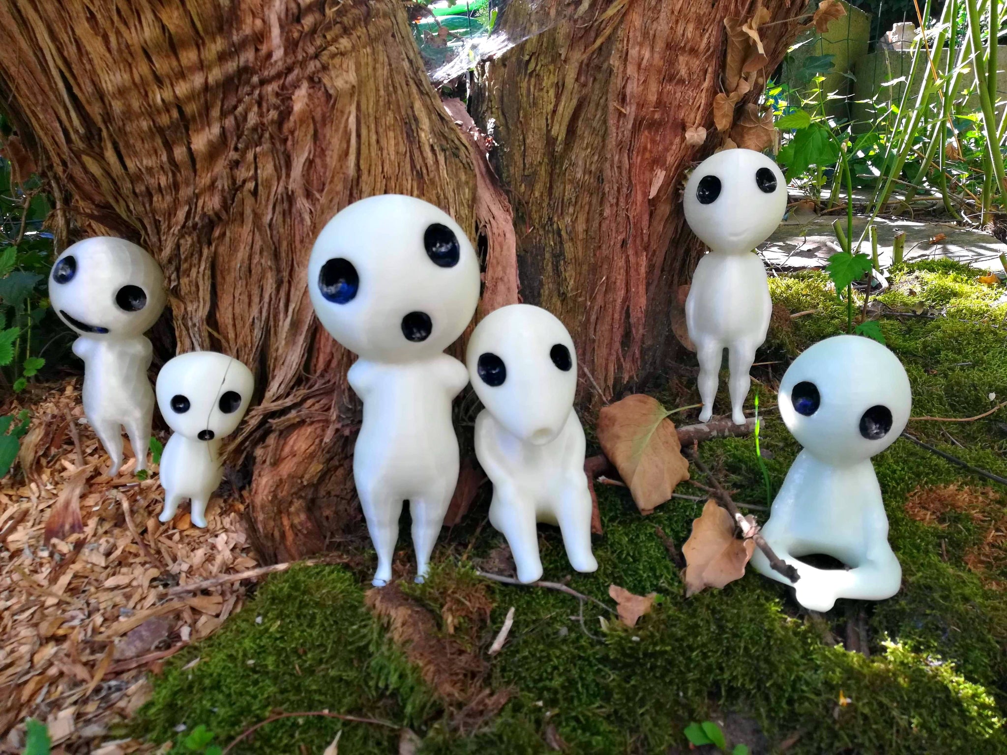 Kodama figures – Daëlys Art