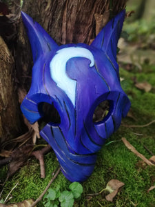 League of Legends, Kindred, Masque de Kindred, Kindred Mask, Jeu vidéo, Video games, daëlys art